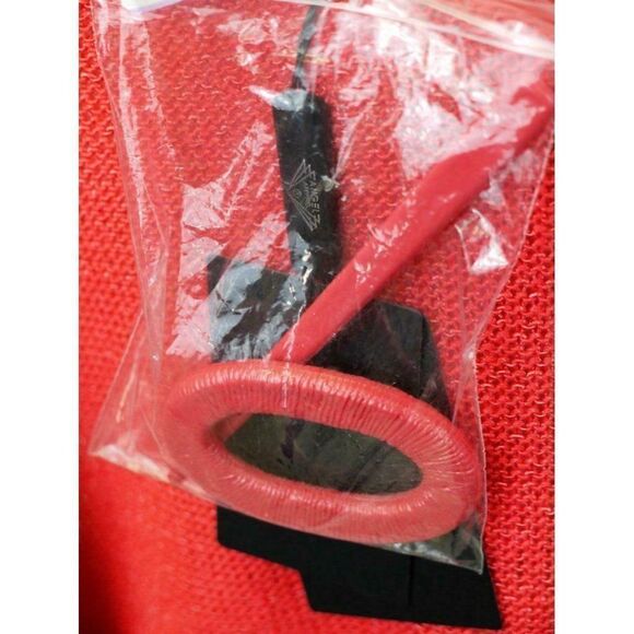 Angel Apparel S Coral Pink Cardigan Sweater Art To Wear Lagenlook Bohemian Boho - Picture 8 of 13